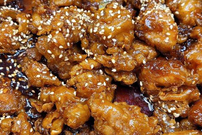 Sesame  Chicken for 8 people (芝麻鸡）